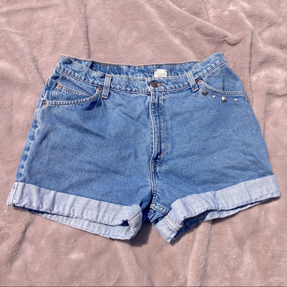 Vintage Levi shorts with studs